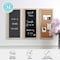Martha Stewart Everette 18in. x 24in. Cork Board, Chlk Board, Lttr Board Set w/Psh Pns, Mgnts, Liqd Chalk, Letters BR-DK20221011-1-LN-MS - alternate 8